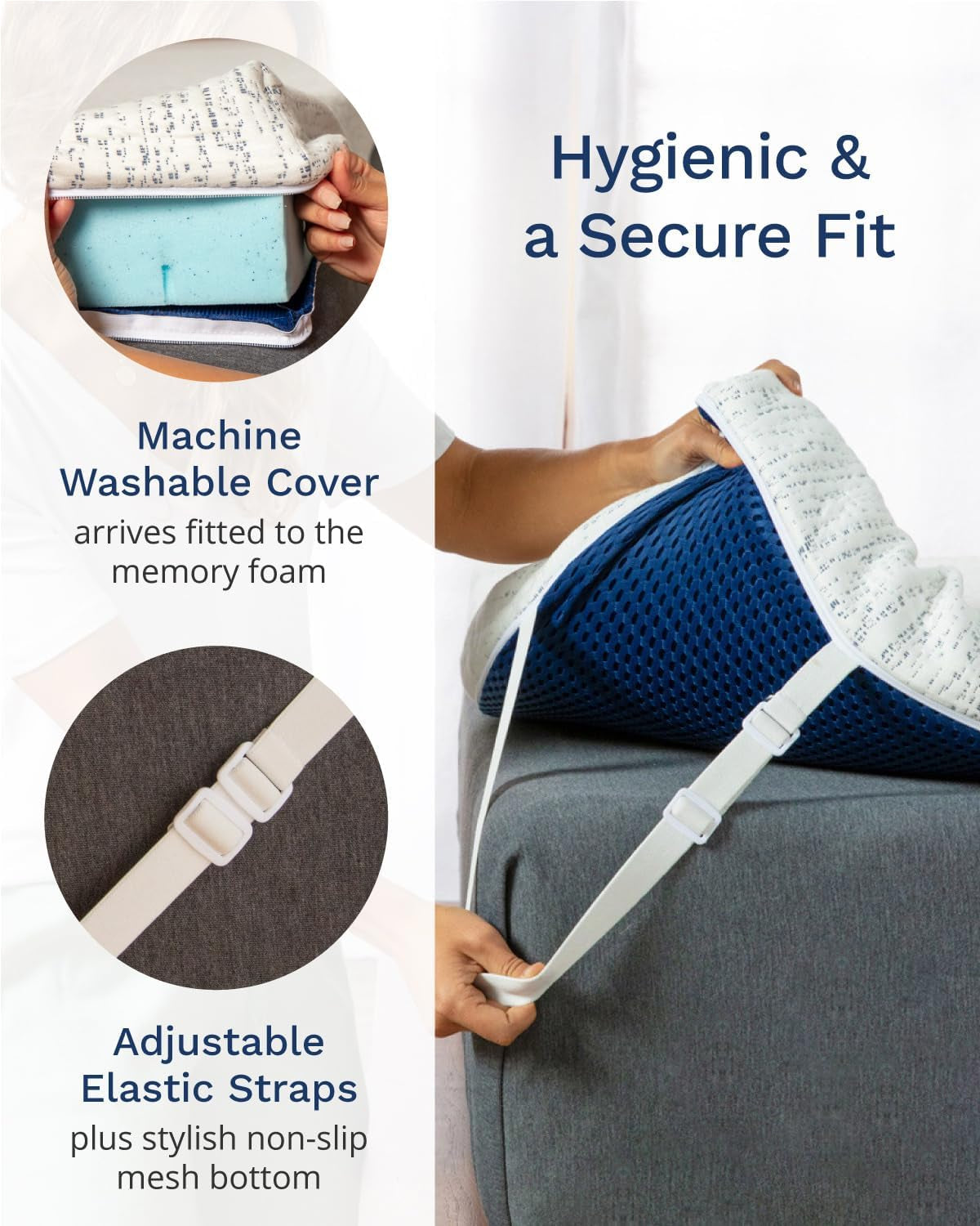 3 Inch Memory Foam Mattress Topper for Queen Sleep