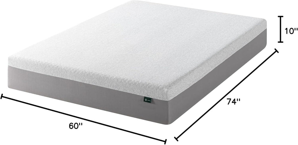 10 Inch Short Queen Memory Foam RV Mattress Comfort
