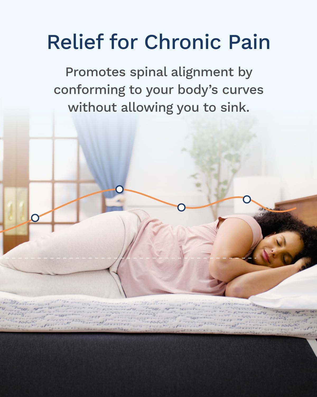 3 Inch Memory Foam Mattress Topper for Queen Sleep