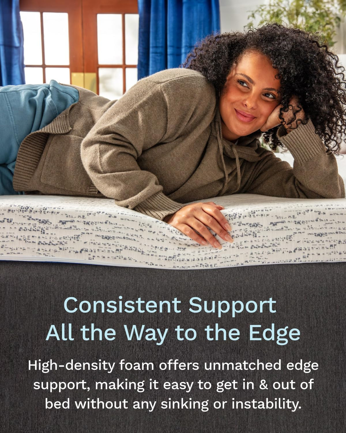 3 Inch Memory Foam Mattress Topper for Queen Sleep