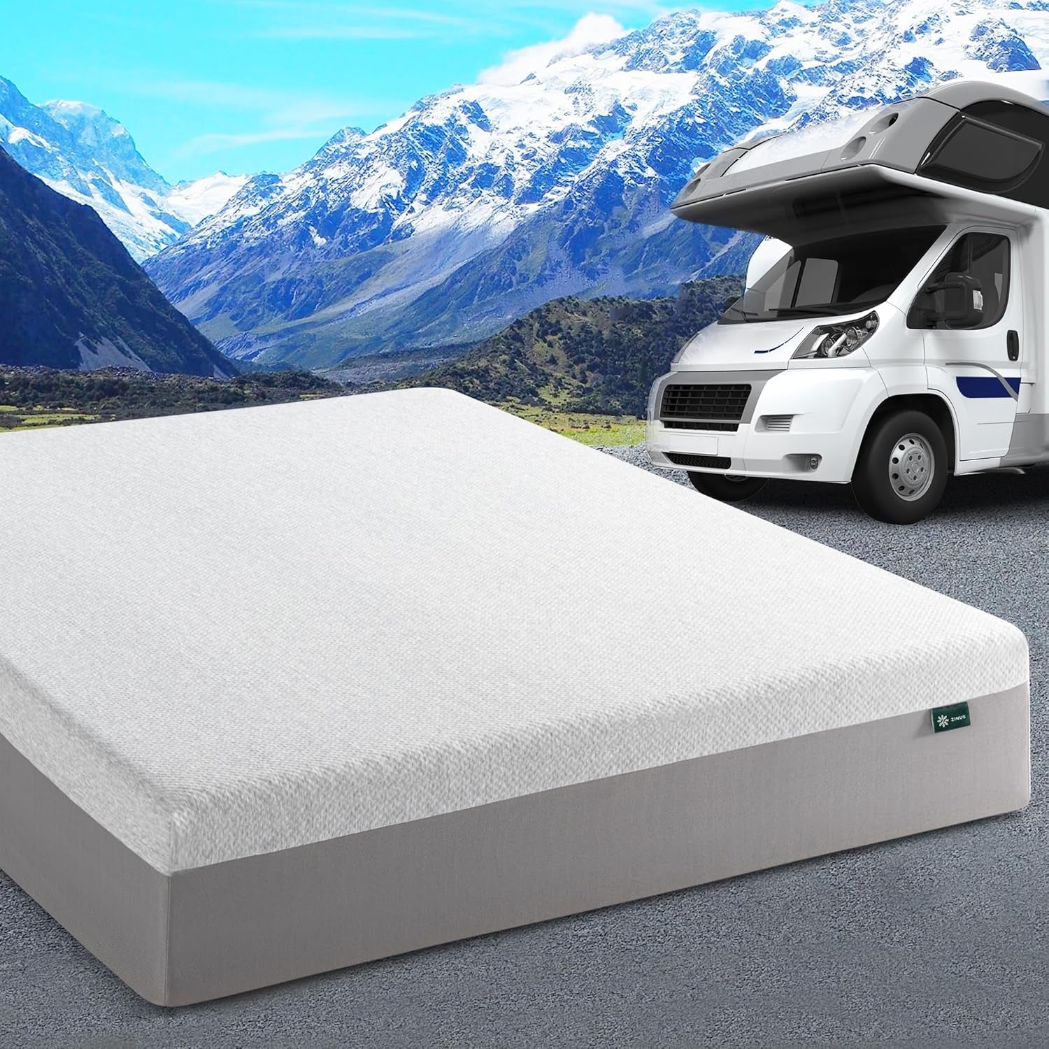 10 Inch Short Queen Memory Foam RV Mattress Comfort